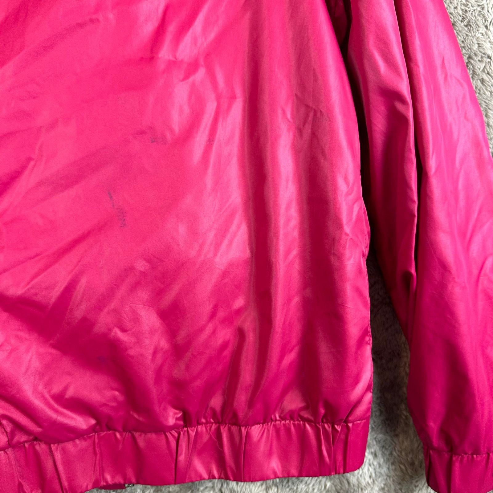 Sanctuary Sanctuary Magenta Pink Bomber Track Jacket Lined Windbreaker Size M / US 6-8 / IT 42-44 - 8 Thumbnail