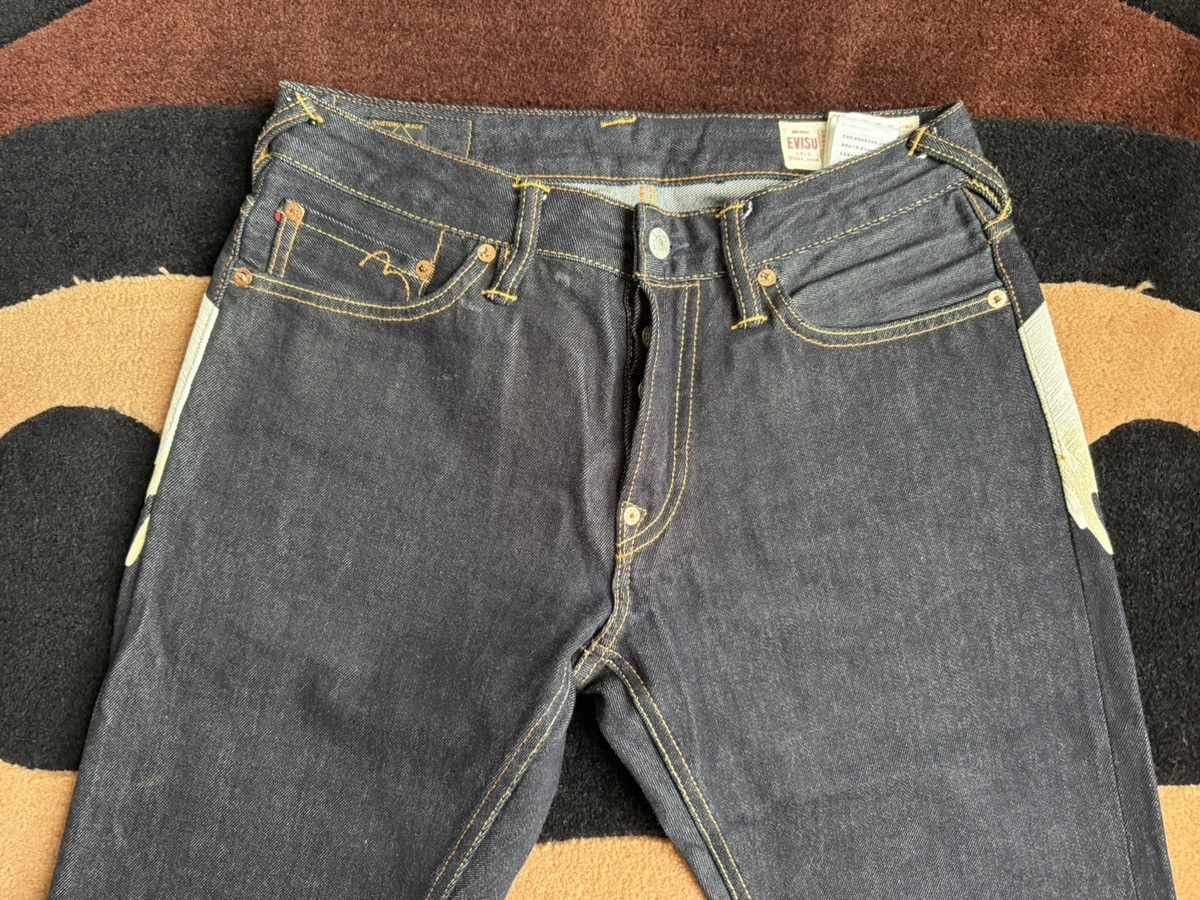 Evisu × Japanese Brand × Vintage evisu white daicock style denim jeans size：30x34 Size US 30 / EU 46 - 7 Thumbnail