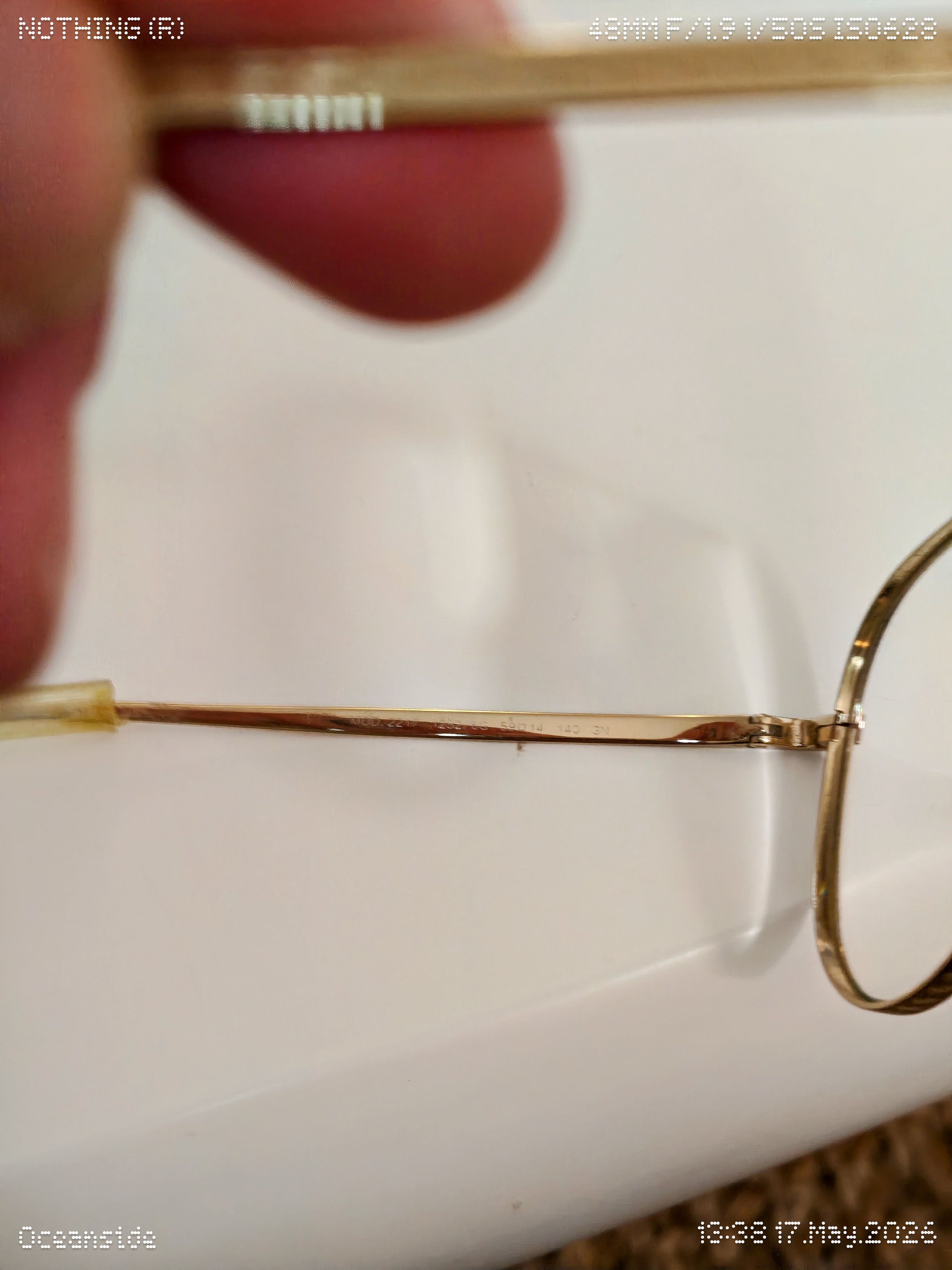 Versace Versace Aviator RX / Sunglasses Gold Made In Italy Size ONE SIZE - 6 Thumbnail