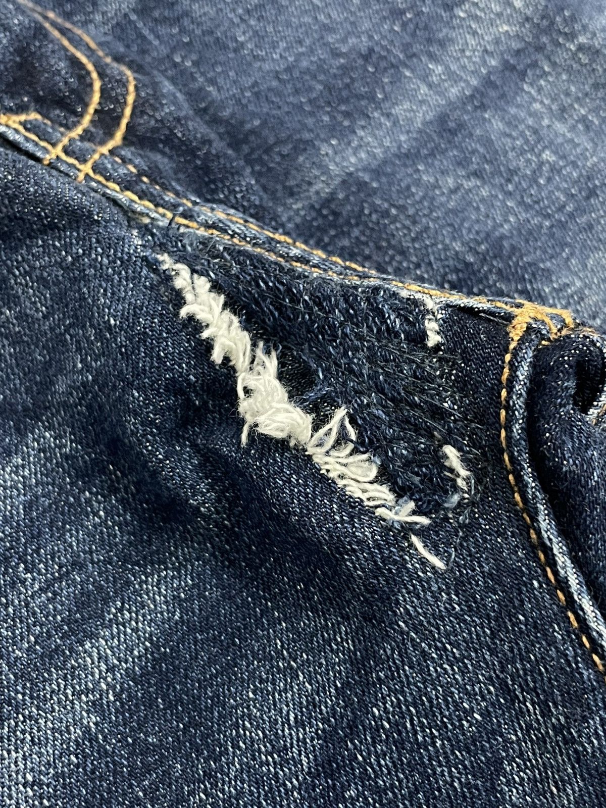Levi's Levis 502 Distressed SelfRepair My Art Slim Size US 30 / EU 46 - 7 Thumbnail