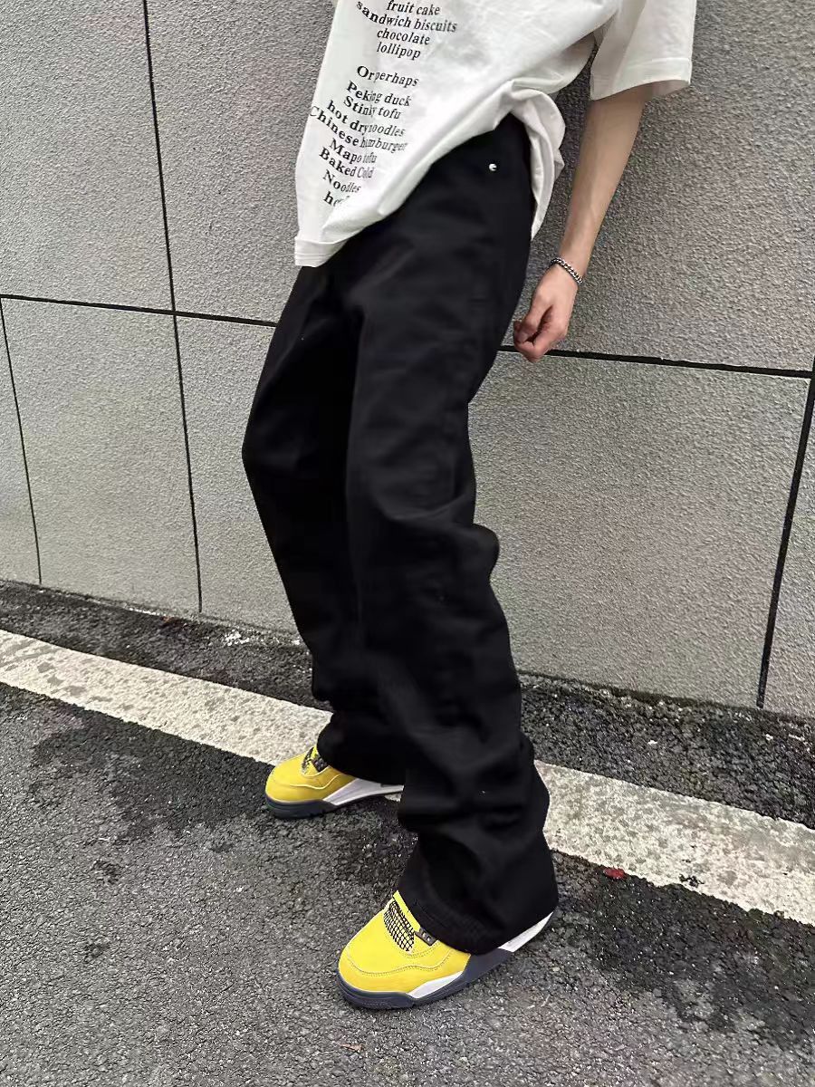 Japanese Brand × Jean Vintage Y2K Black Machete Micro Flare Jeans Size US 30 / EU 46 - 3 Thumbnail