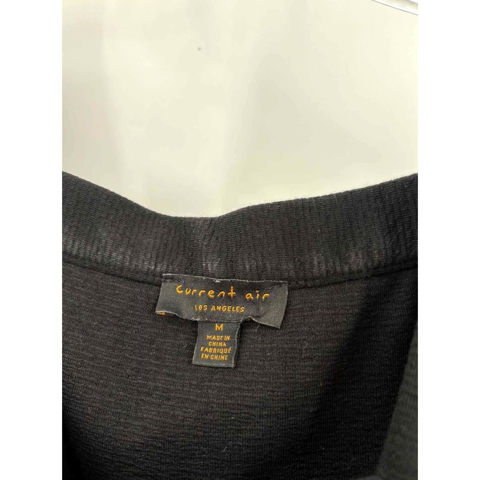 Vintage Current Air Blouse Black Size Medium - Pre-Owned, Regular, SKU#763645 Size M / US 6-8 / IT 42-44 - 2 Thumbnail