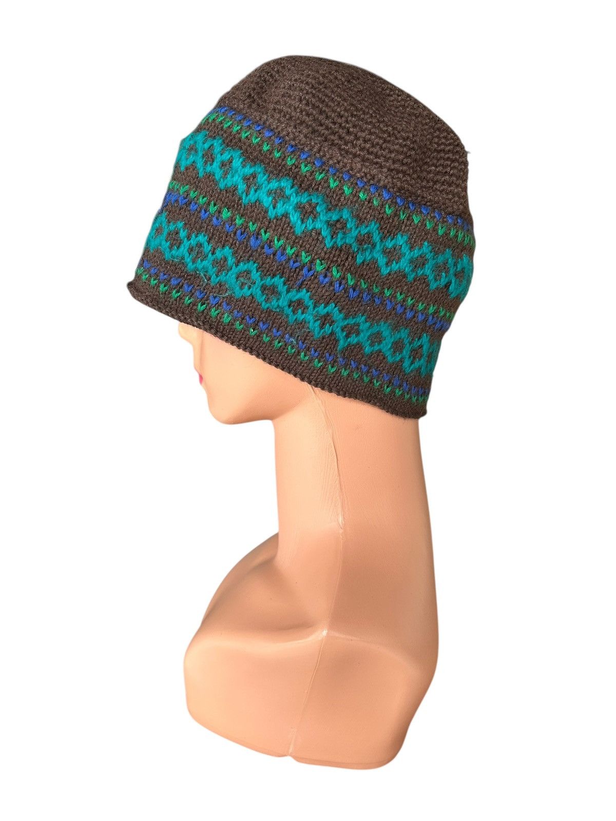 Kapital Crochet Knitted Handmade Beanie Hats Size ONE SIZE - 2 Thumbnail