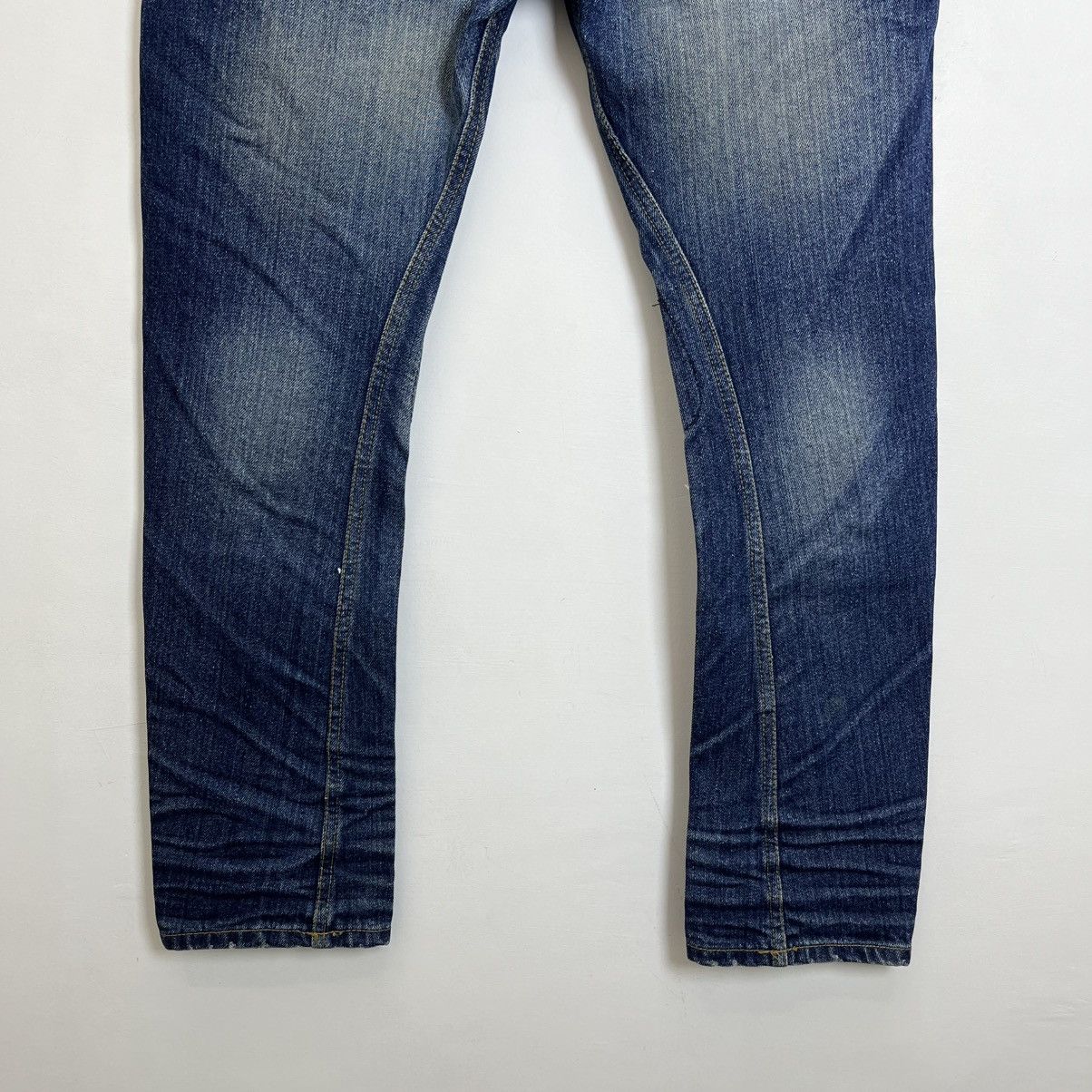 Japanese Brand Double Layer Flannel Denim Jeans Grunge Punk Archive Style Size US 30 / EU 46 - 7 Thumbnail