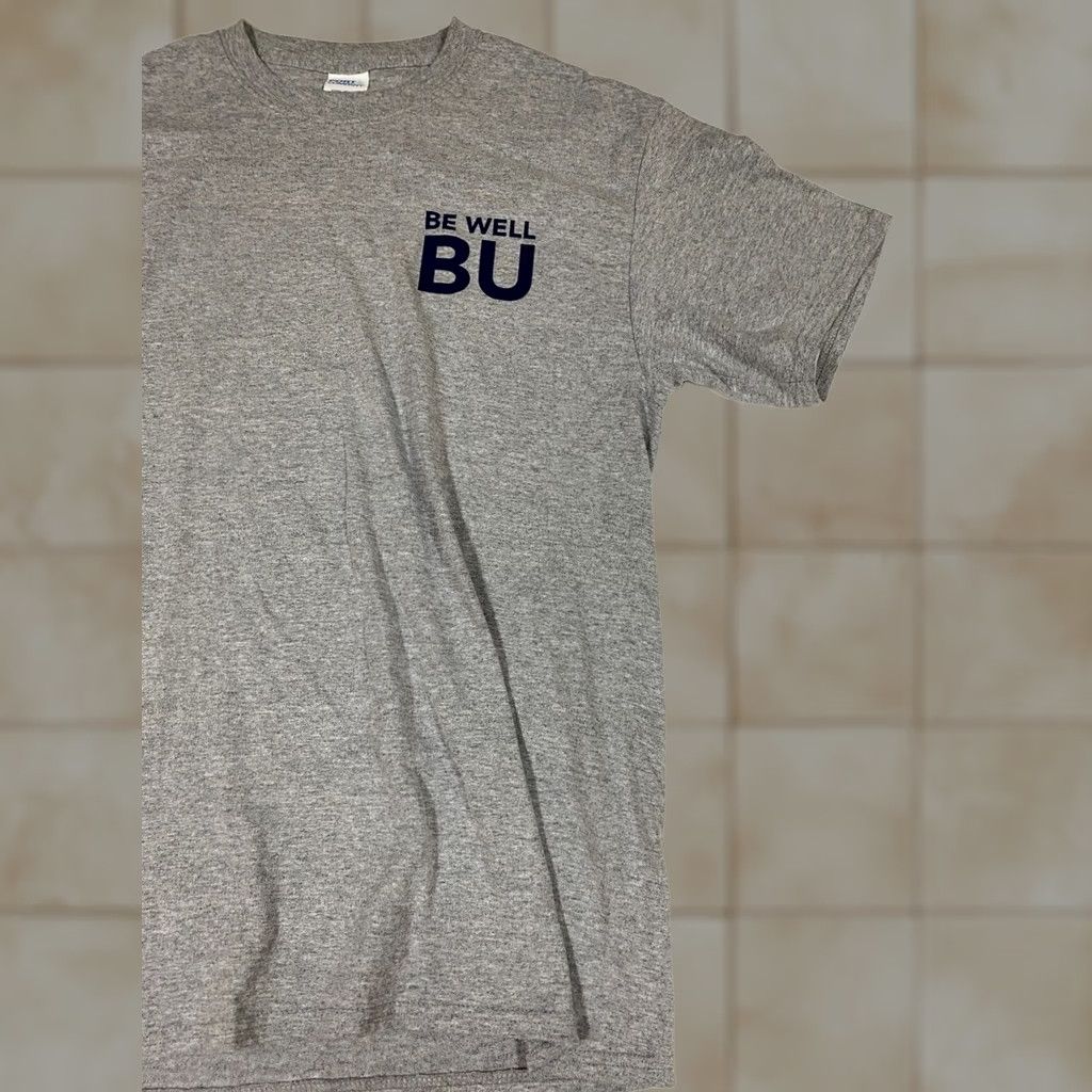 Port & Company Positive mens Shirt Medium gray Be Well Be U Port & Company T-Shirt Crew Neck Short Sleeve Cotton Logo Anime 90s? Size US M / EU 48-50 / 2 - 1 Thumbnail