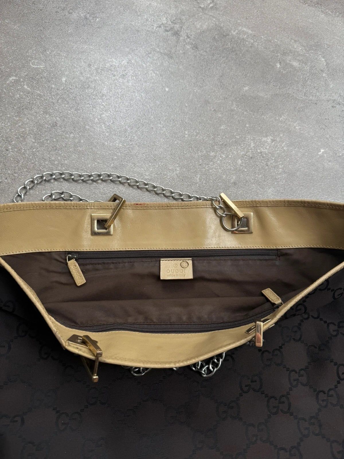Gucci Gucci shoulder bag monogram vintage 2000s y2k luxury Size ONE SIZE - 14 Thumbnail