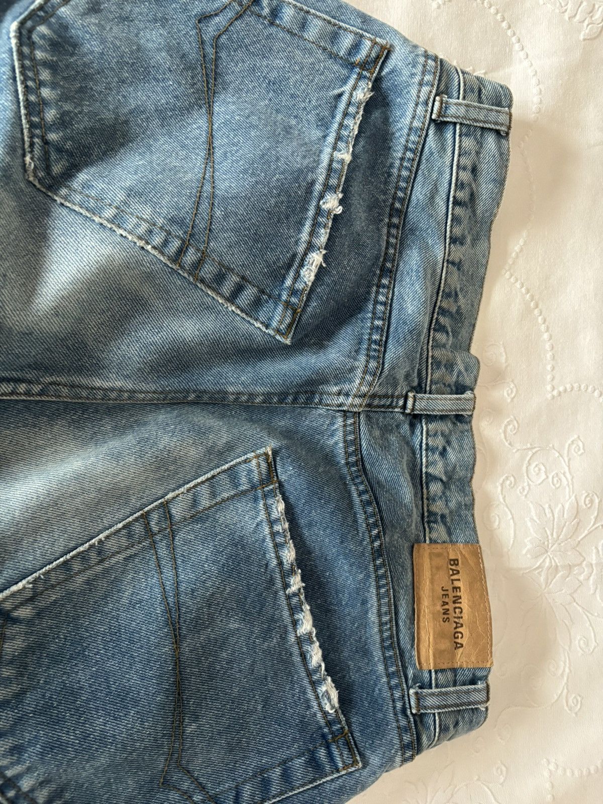 Balenciaga Balenciaga Slashed Made in Japan Jeans Size US 30 / EU 46 - 6 Thumbnail