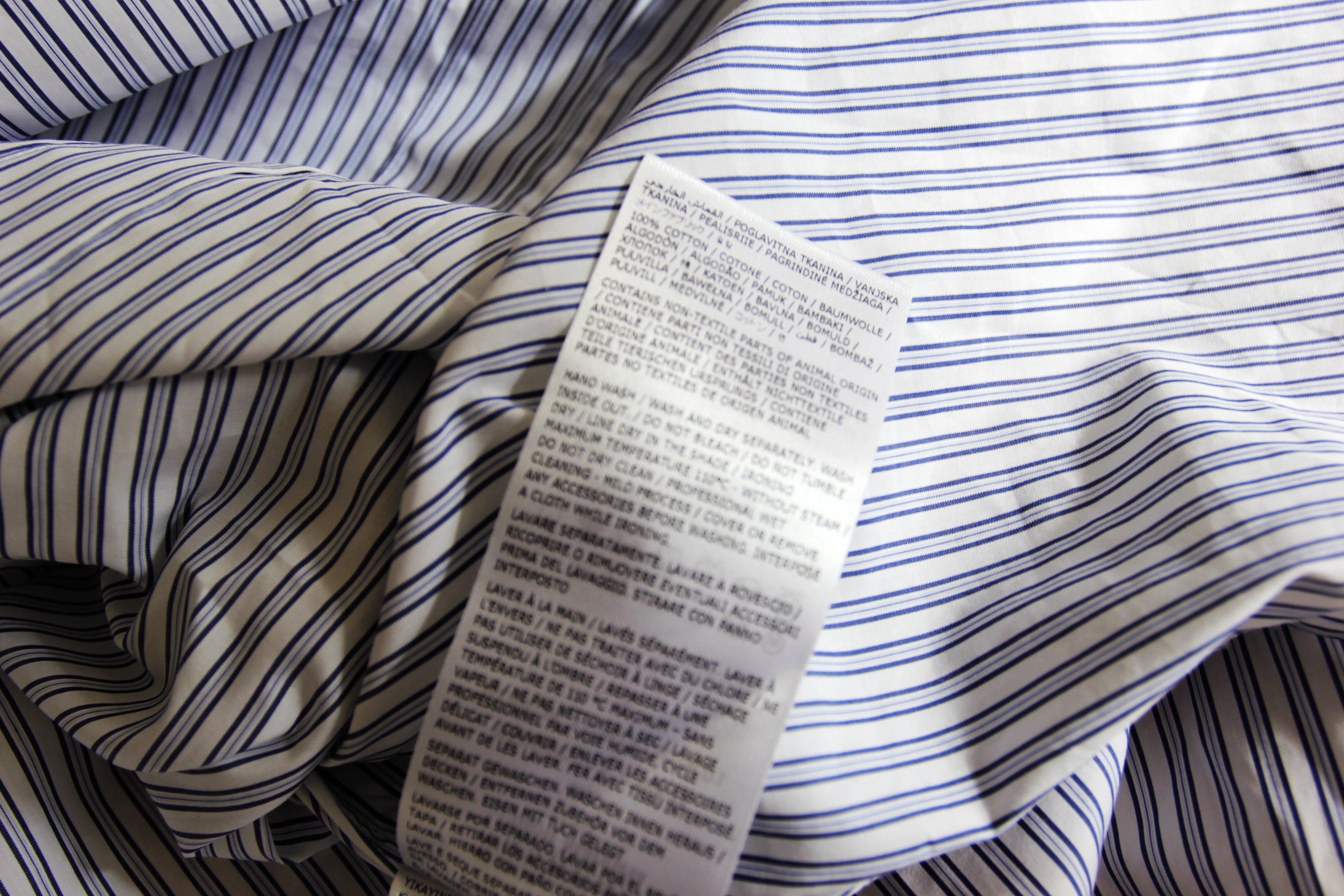Maison Margiela BNWT SS24 MAISON MARGIELA C STRIPED SHIRT 42 Size US L / EU 52-54 / 3 - 10 Thumbnail