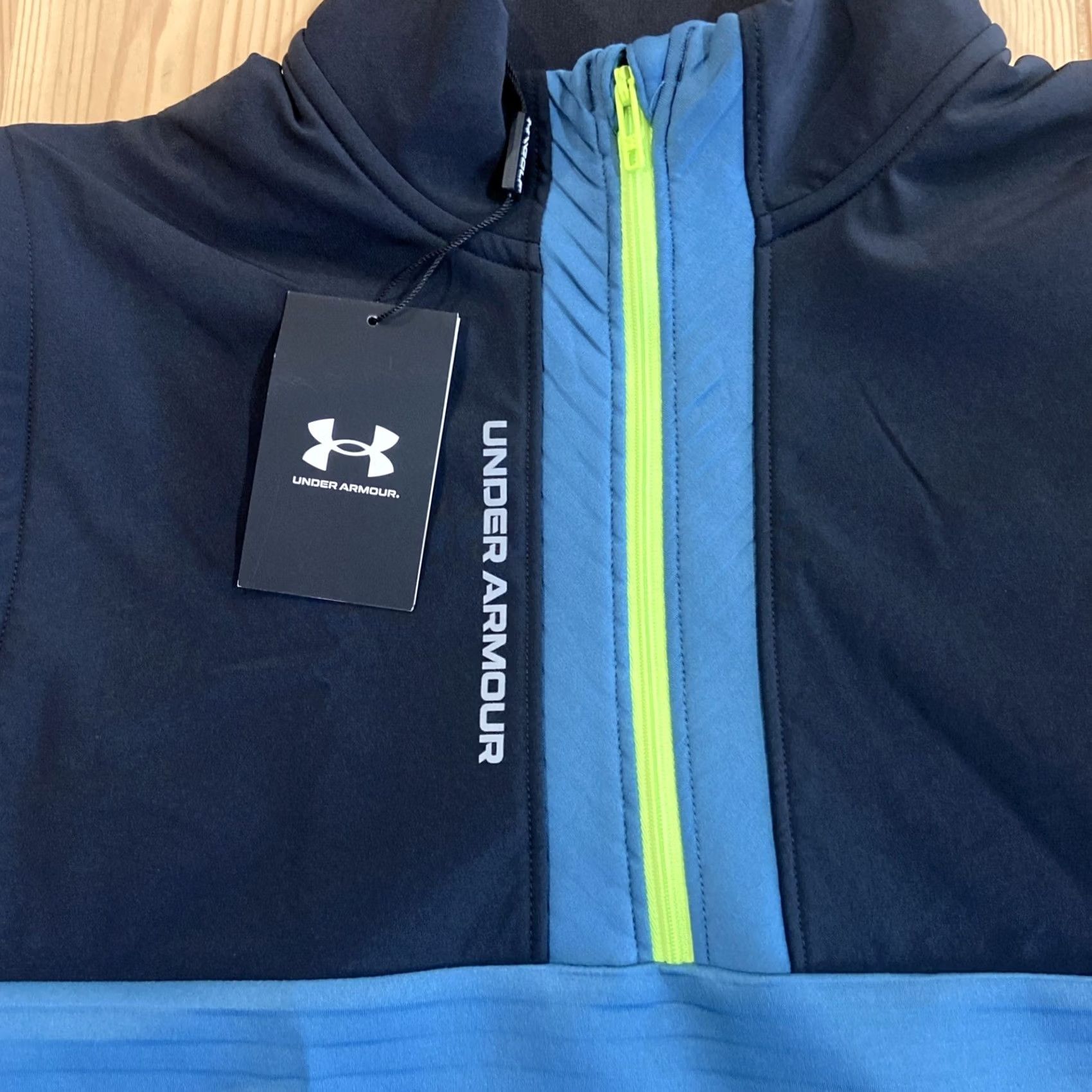 Under Armour VINTAGE? No. Under Armour Storm Daytona Golf Vest Jacket Full Zip Blue Men's M Size US M / EU 48-50 / 2 - 3 Thumbnail