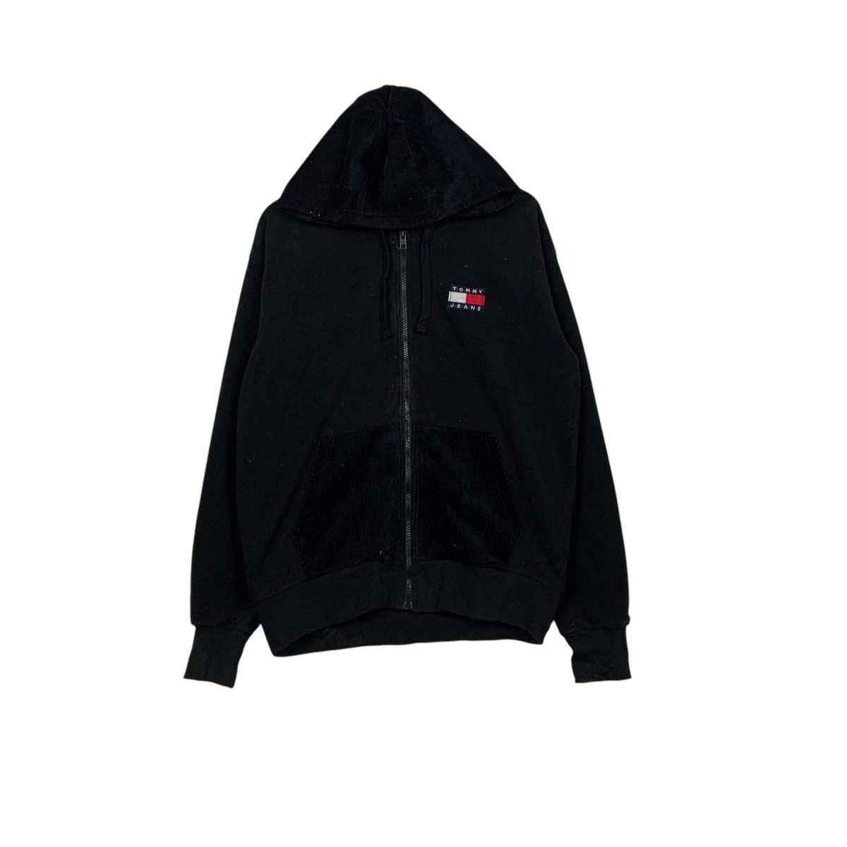 Tommy Hilfiger TOMMY JEANS Embroidery Logo Zipper Hoodies #1591-C71 Size US M / EU 48-50 / 2 - 1 Thumbnail
