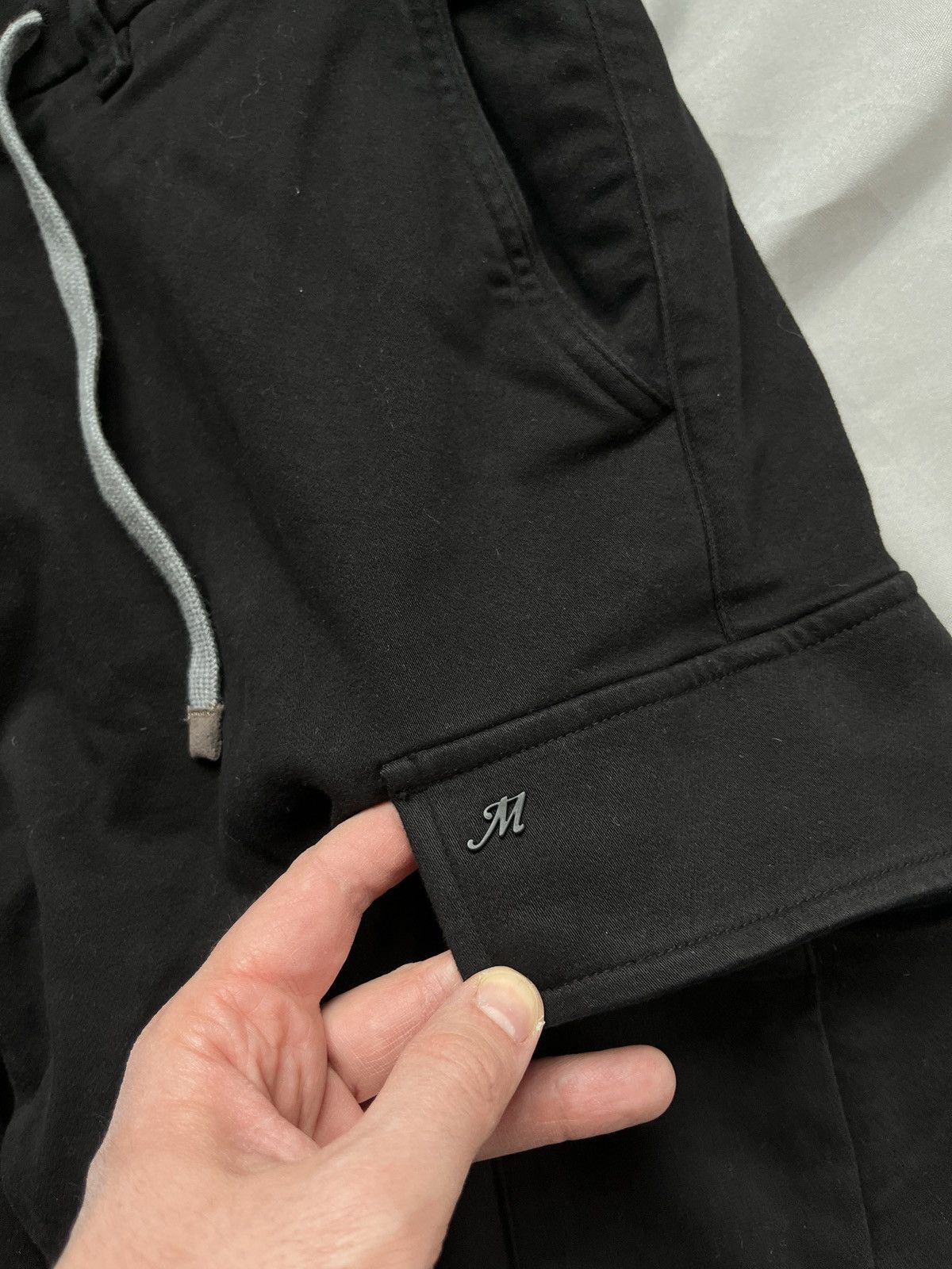 Mason's Mason's Chile Golf Cotton Jersey Carrot Cargo Black Pants Size US 34 / EU 50 - 5 Thumbnail