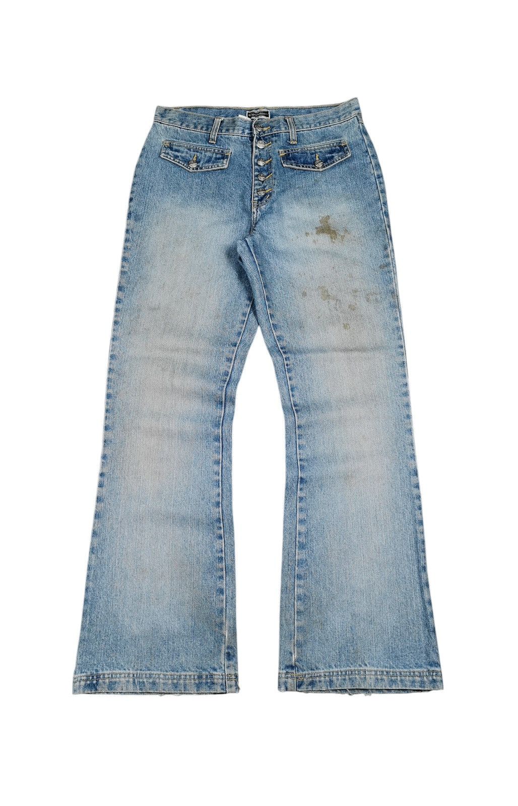 If Six Was Nine Evolution bootcut style showbutton denim jeans size 31x31 Size US 31 - 2 Thumbnail