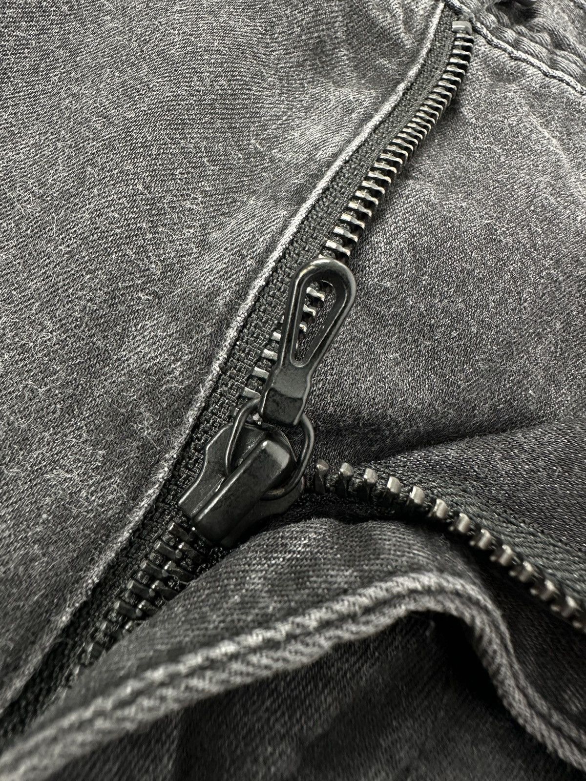 Julius Julius S/S18 Banana Curved 6oz Stretch Denim in Washed Black Size US 30 / EU 46 - 8 Thumbnail