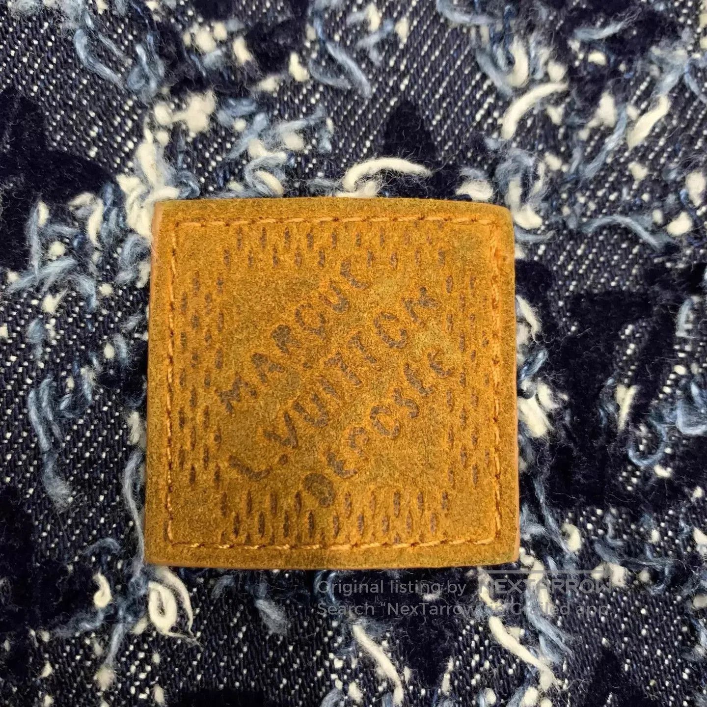 Louis Vuitton Blue Patterned Hoodie with Drawstring - Size M. Size US M / EU 48-50 / 2 - 9 Thumbnail