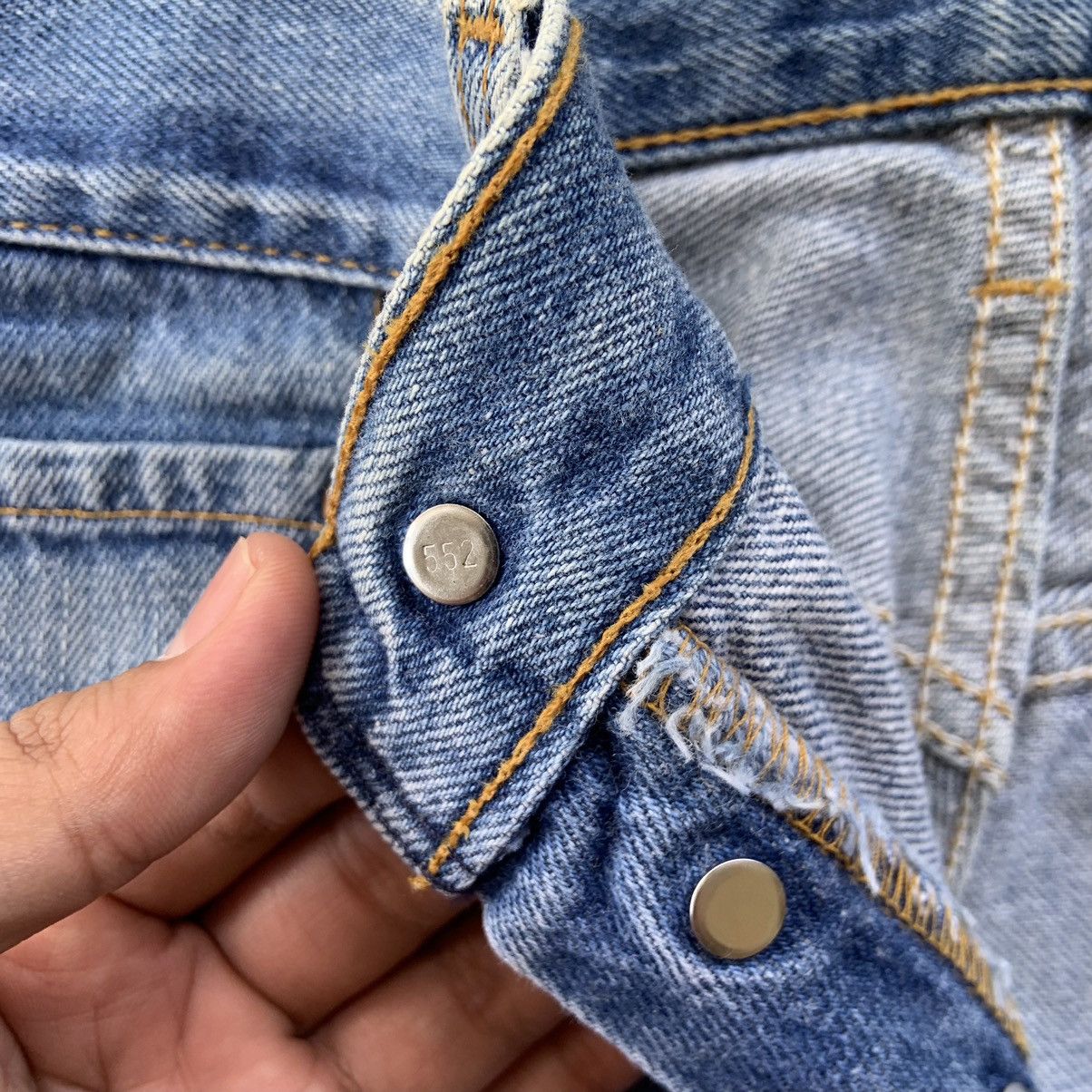 Levi's Vintage Clothing W30'' Vintage Levis 501xx Denim Blue Pants Distressed Size US 30 / EU 46 - 8 Thumbnail