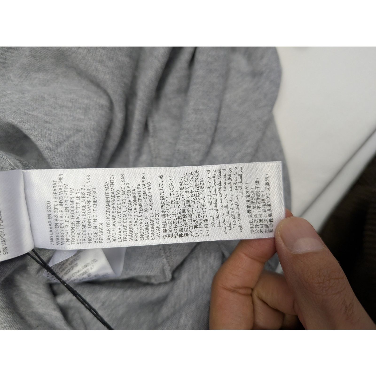 Balenciaga × eBay o1rshd1 Inside Out Oversized T-Shirt in Heather Grey Size US M / EU 48-50 / 2 - 14 Thumbnail