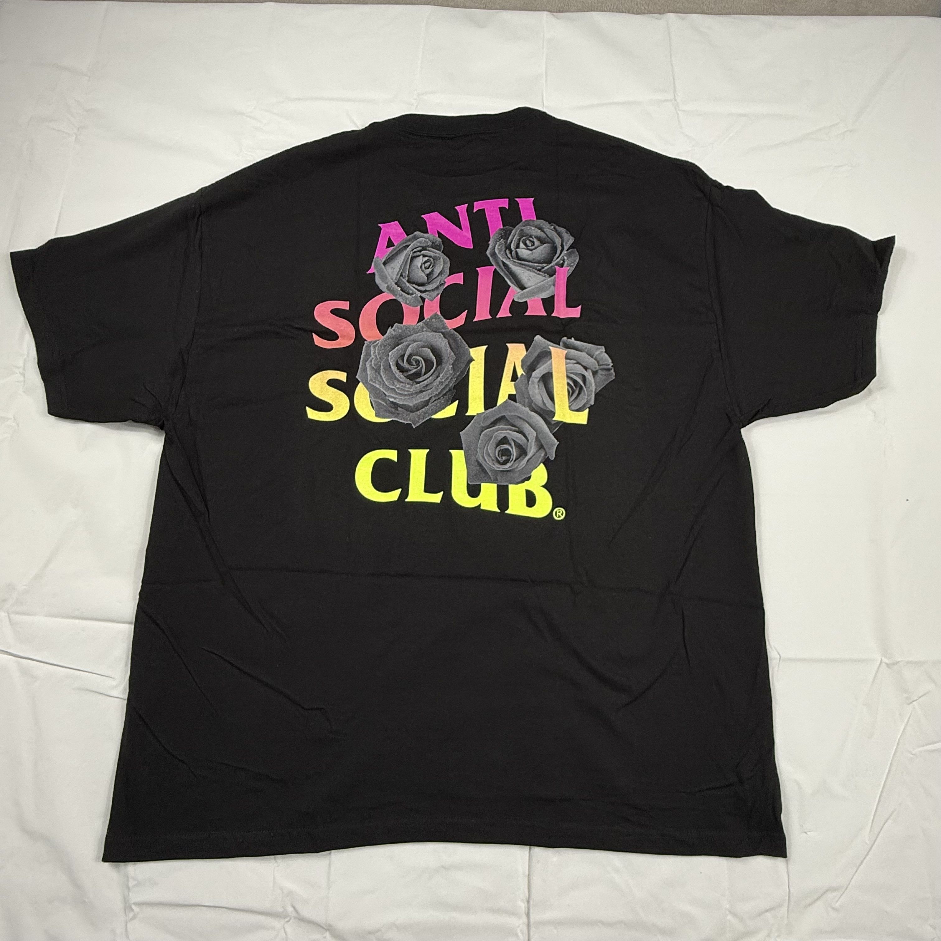 Anti Social Social Club Anti Social Social Club ASSC Rose Graphic T XXL Men Size US XXL / EU 58 / 5 - 1 Thumbnail