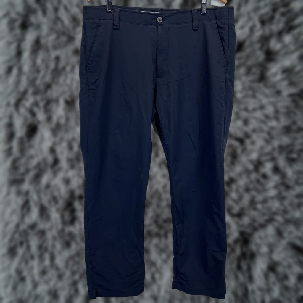Under Armour Under Armour Mens Golf Pants Sz 38x30 Black Waist Performance Athleisure Casual/Golf Straight Inseam 30in Regular Size US 38 / EU 54 - 1 Thumbnail