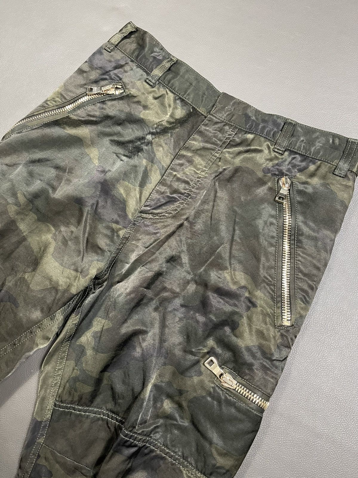 Balmain Balmain FW17 camouflage cargo pants Size US 30 / EU 46 - 3 Thumbnail