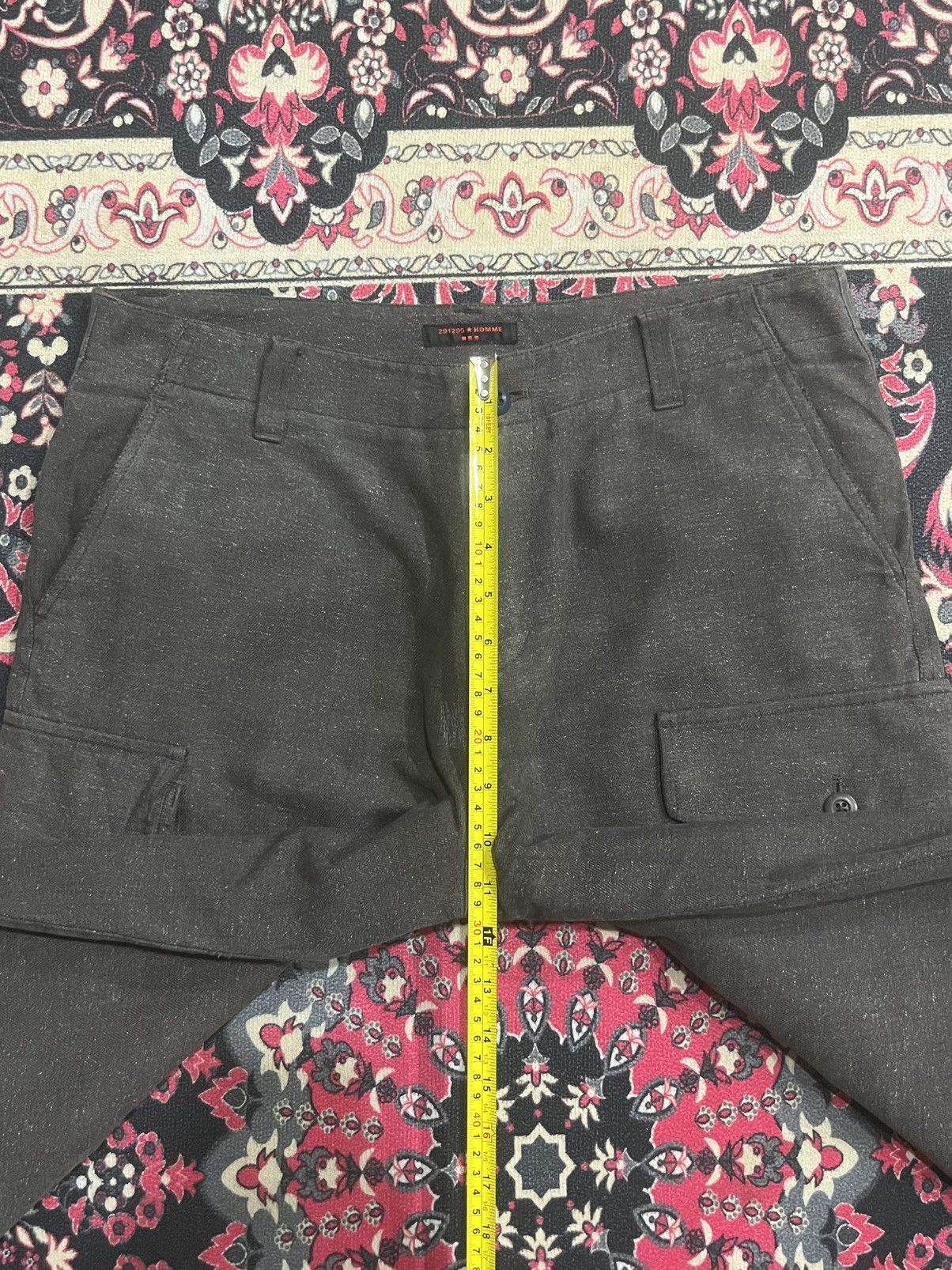 291295=Homme 291295 Homme Multi Pocket Tactical Cargo Strap Pants Size US 33 - 17 Thumbnail