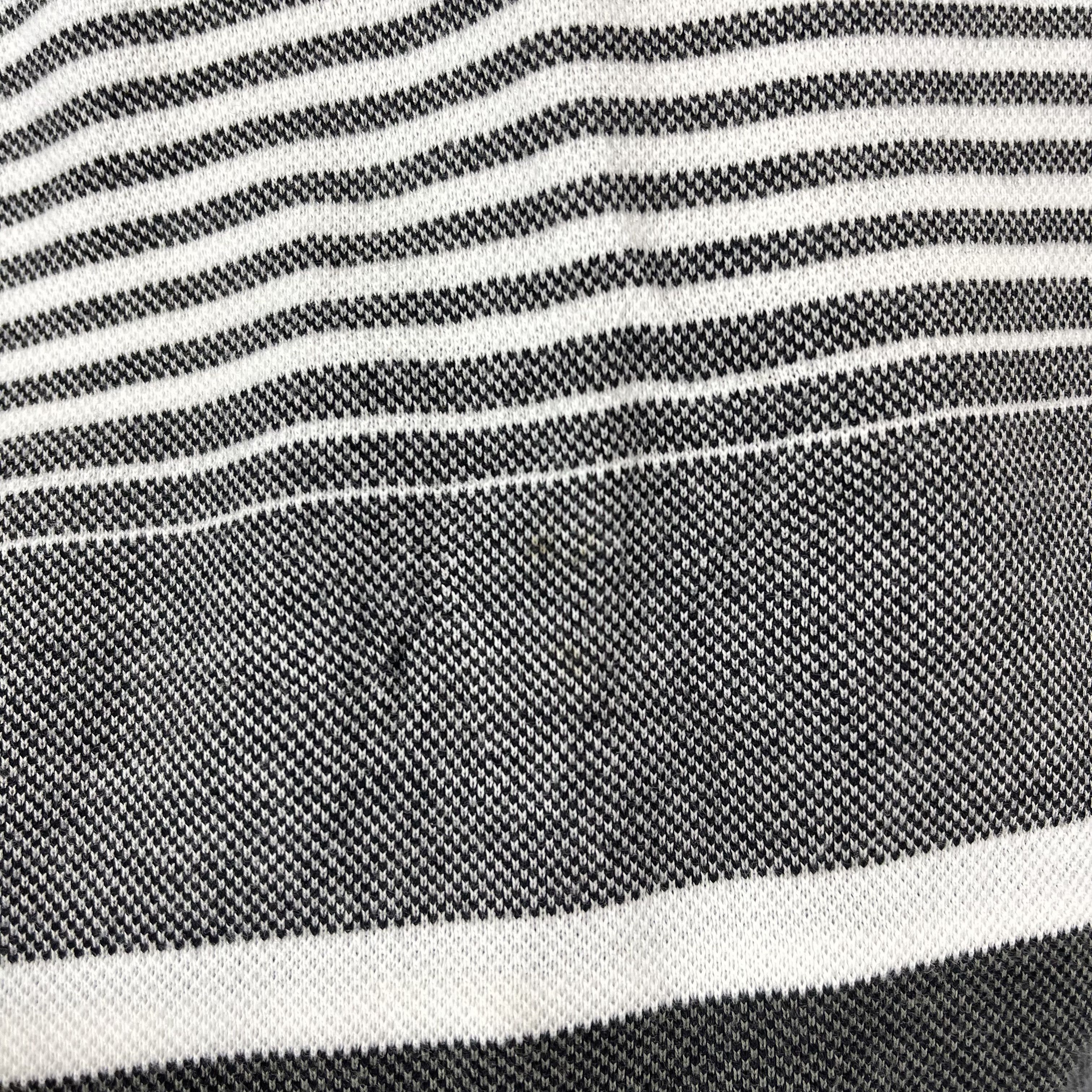 Gianni Valentino GIANNI VALENTINO Stripe Polo T Shirt #1092/AM Size US L / EU 52-54 / 3 - 7 Thumbnail