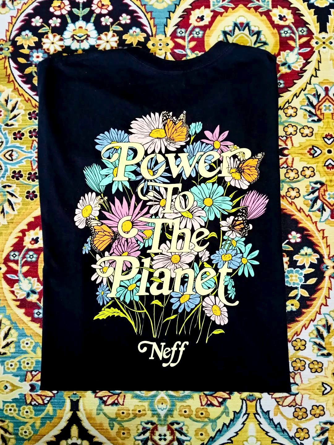 NEFF Neff Skateboarding Original Tee Shirt ( L ) Made in Haiti Size US L / EU 52-54 / 3 - 5 Thumbnail