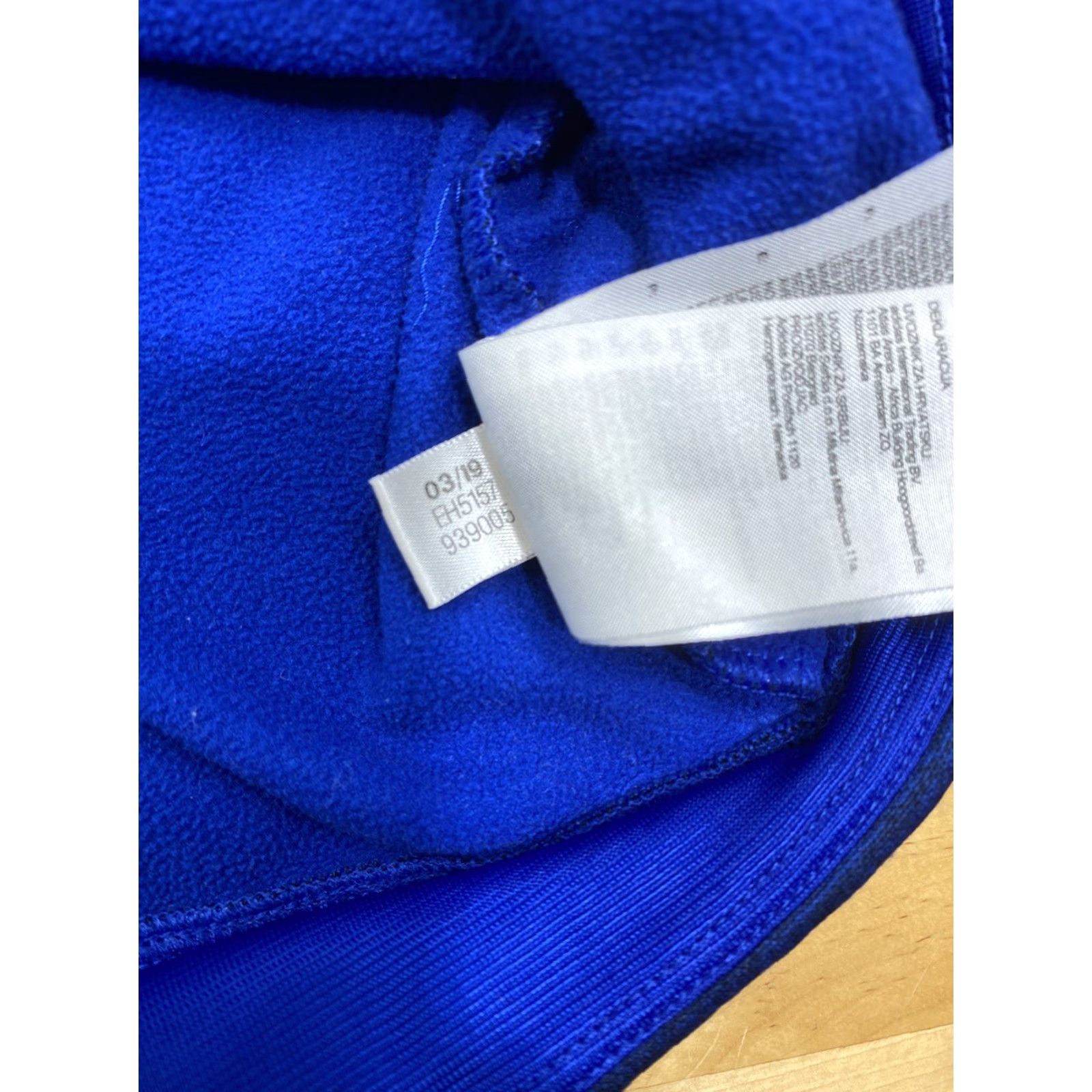 Adidas Adidas Jacket 2XL Full Zip Hooded Blue Casual Sports Mens Size US XXL / EU 58 / 5 - 8 Thumbnail
