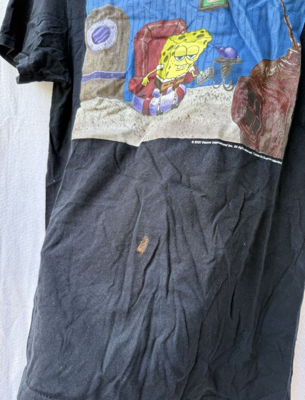 Nickelodeon Vintage Nicklodeon Spongebob Tee Size US S / EU 44-46 / 1 - 5 Thumbnail