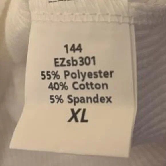 Other Sunbs White Ribbed Henley Tank Top Size XL / US 12-14 / IT 48-50 - 4 Thumbnail