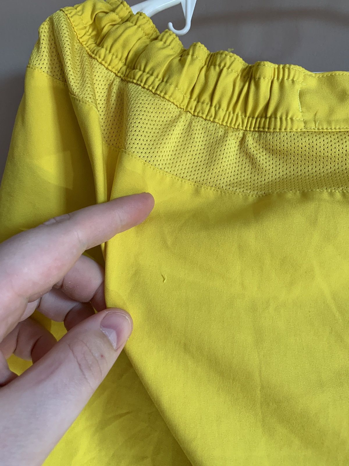 Nike FC Barcelona yellow soccer football shorts Nike Size US 38 / EU 54 - 8 Thumbnail