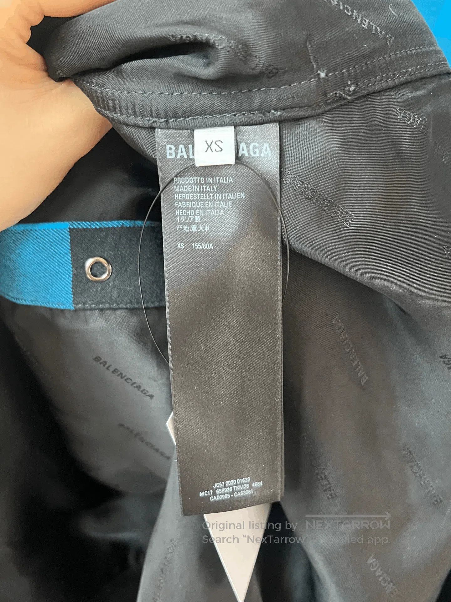 Balenciaga Balenciaga Patchwork Flannel Shirt. Size XS / US 0-2 / IT 36-38 - 3 Thumbnail