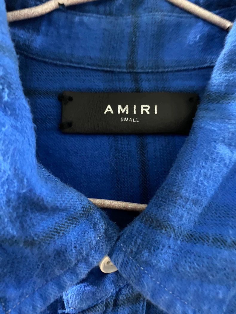 Amiri Amiri blue shark Long Sleeve T-Shir Size US S / EU 44-46 / 1 - 3 Thumbnail