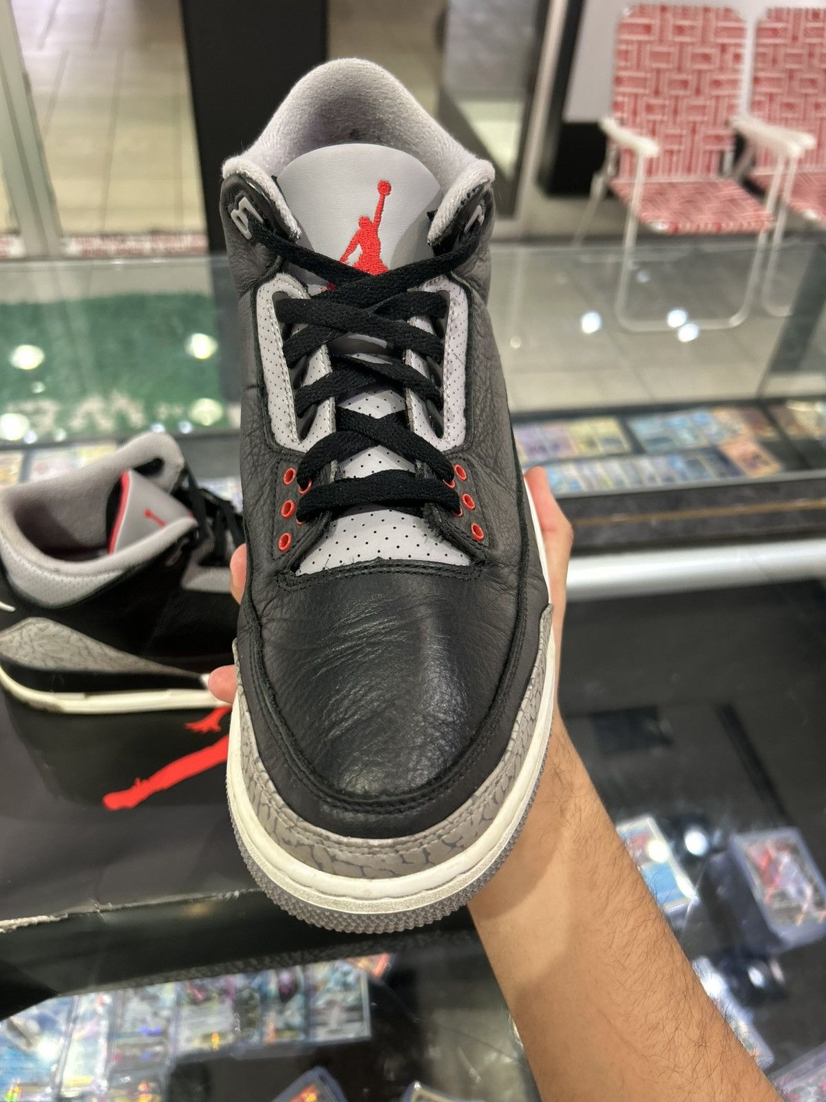 Jordan Brand Jordan 3 Black cement 2024 Size US 12 / EU 45 - 3 Thumbnail