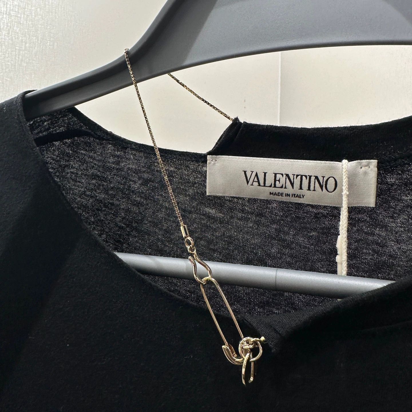 Valentino Valentino mar20 chain solid short-sleeve Tee S Size US S / EU 44-46 / 1 - 6 Thumbnail