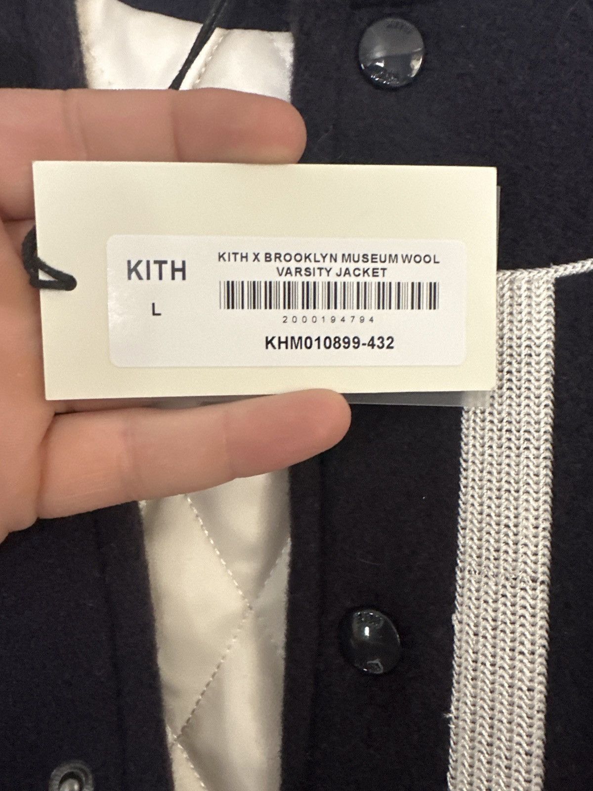 Kith Kith Brooklyn Museum Wool Varsity Jacket L NWT Size US L / EU 52-54 / 3 - 4 Thumbnail