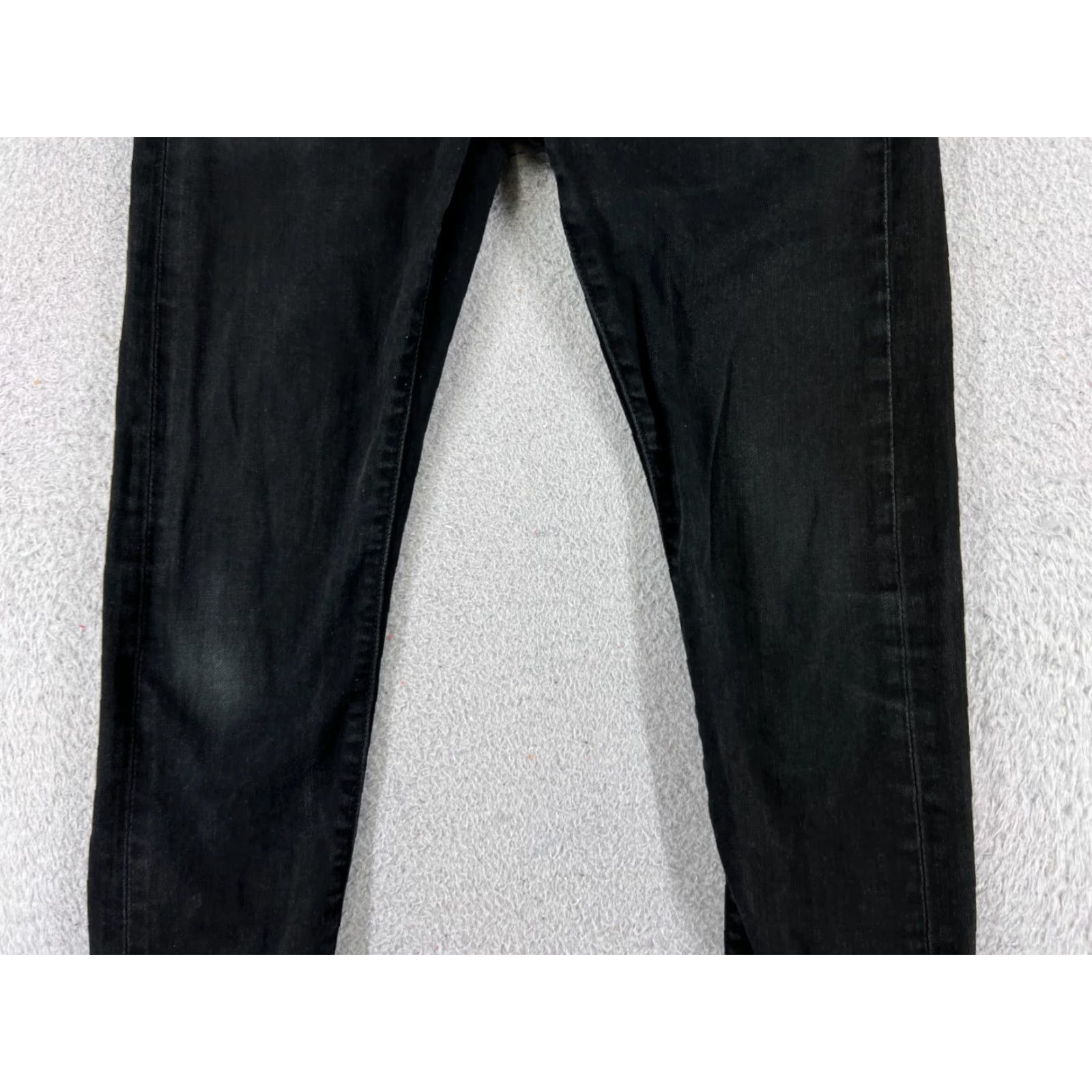 Levi's Levi's 510 Jeans Slim Fit Black Denim 31 29in 5-Pocket Cotton Blend Zip Mens Jeans Size US 31 - 3 Thumbnail