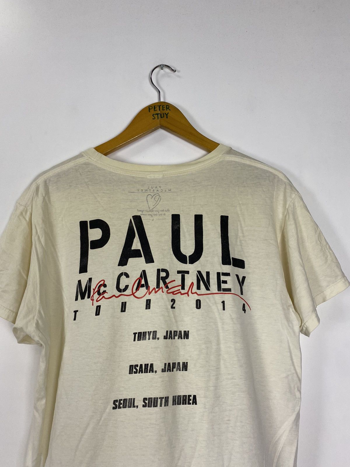 Band Tees × Vintage Vintage Paul Mccartney tee Size US L / EU 52-54 / 3 - 10 Thumbnail