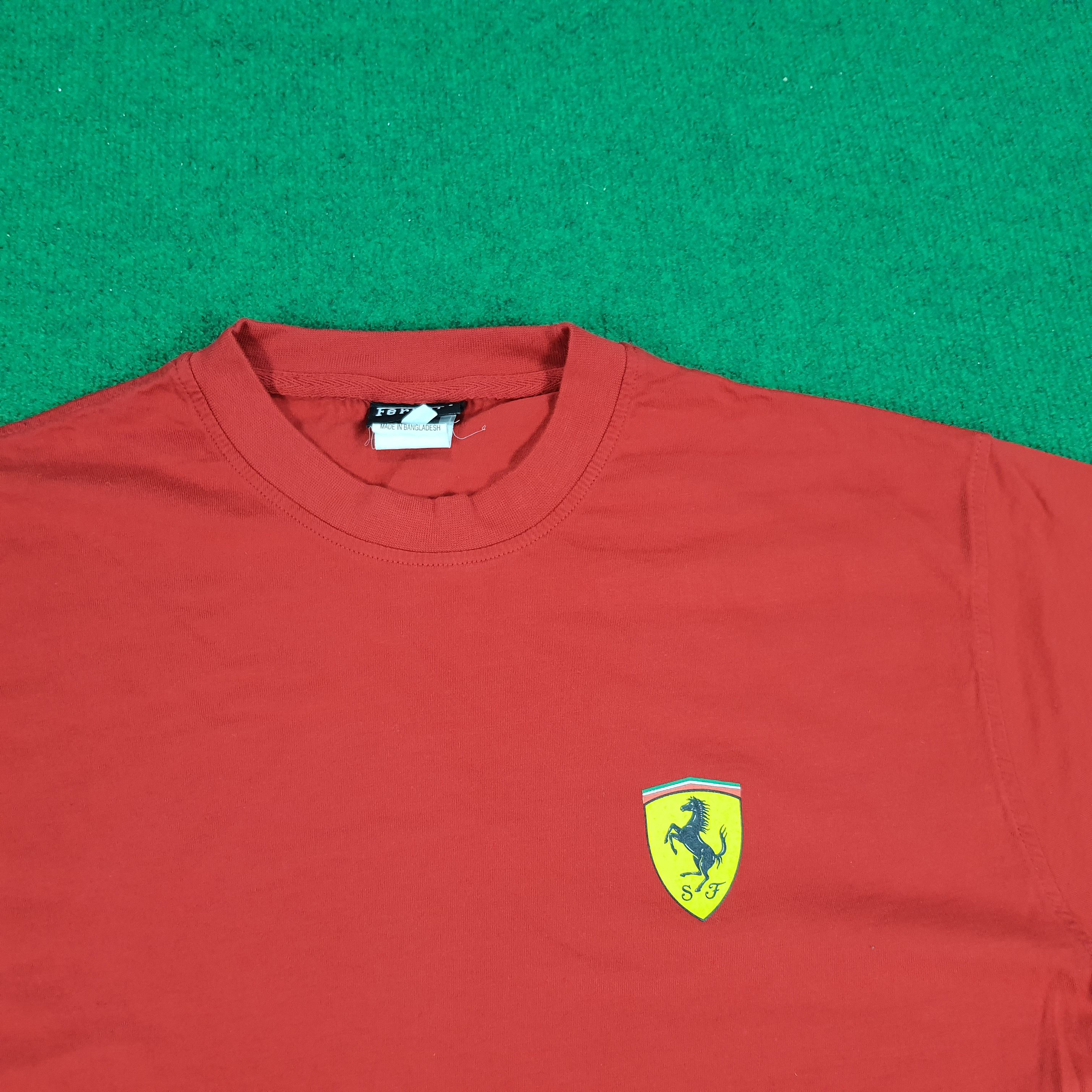 Ferrari × Vintage Vintage F1 Ferrari Racing Motorsports Formula 1 Tshirt Size US L / EU 52-54 / 3 - 2 Thumbnail