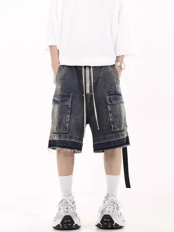 Japanese Brand Takako x Yuri Vintage High Street Multi-Pocket Denim Shorts Size US 30 / EU 46 - 8 Thumbnail