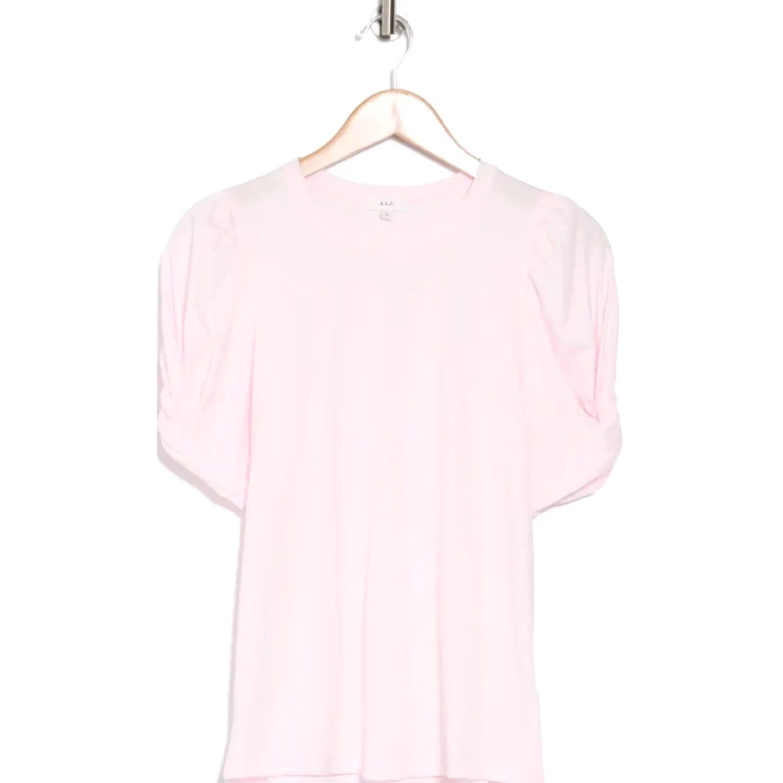 Vintage NWT A.L.C. T-Shirt Pink Cotton Size S Women NYC Neiman Marcus 35 List SM Shirt Womens Pink Cotton T-Shirt NWT A.L.C. NYC 135 List Size S / US 4 / IT 40 - 3 Thumbnail
