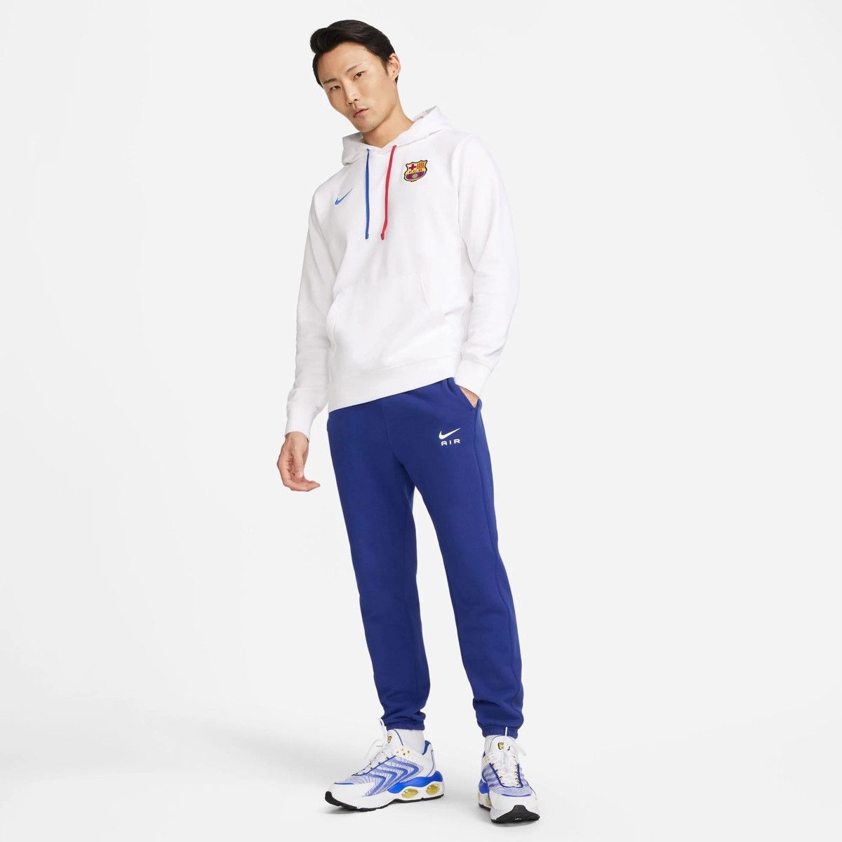Nike Nike FC Barcelona Club Fleece French Terry Pullover Hoodie Size US XXL / EU 58 / 5 - 5 Thumbnail