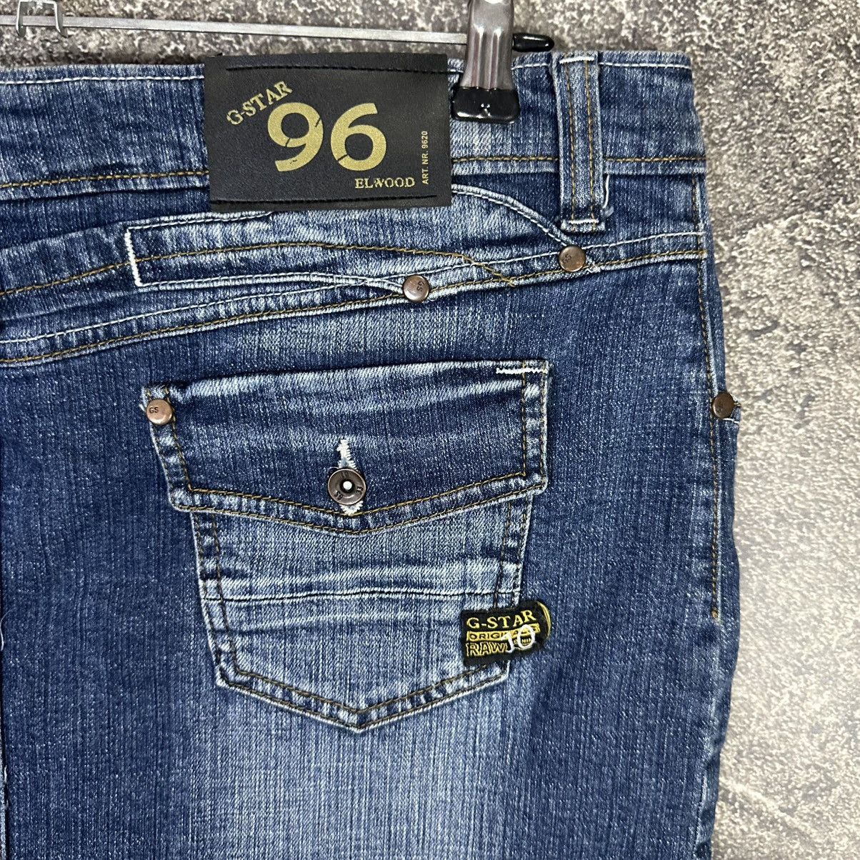G-Star Vintage Rare G-Star 96 Big Logo Mini Skirt Size 40" / US 18 - 14 Thumbnail