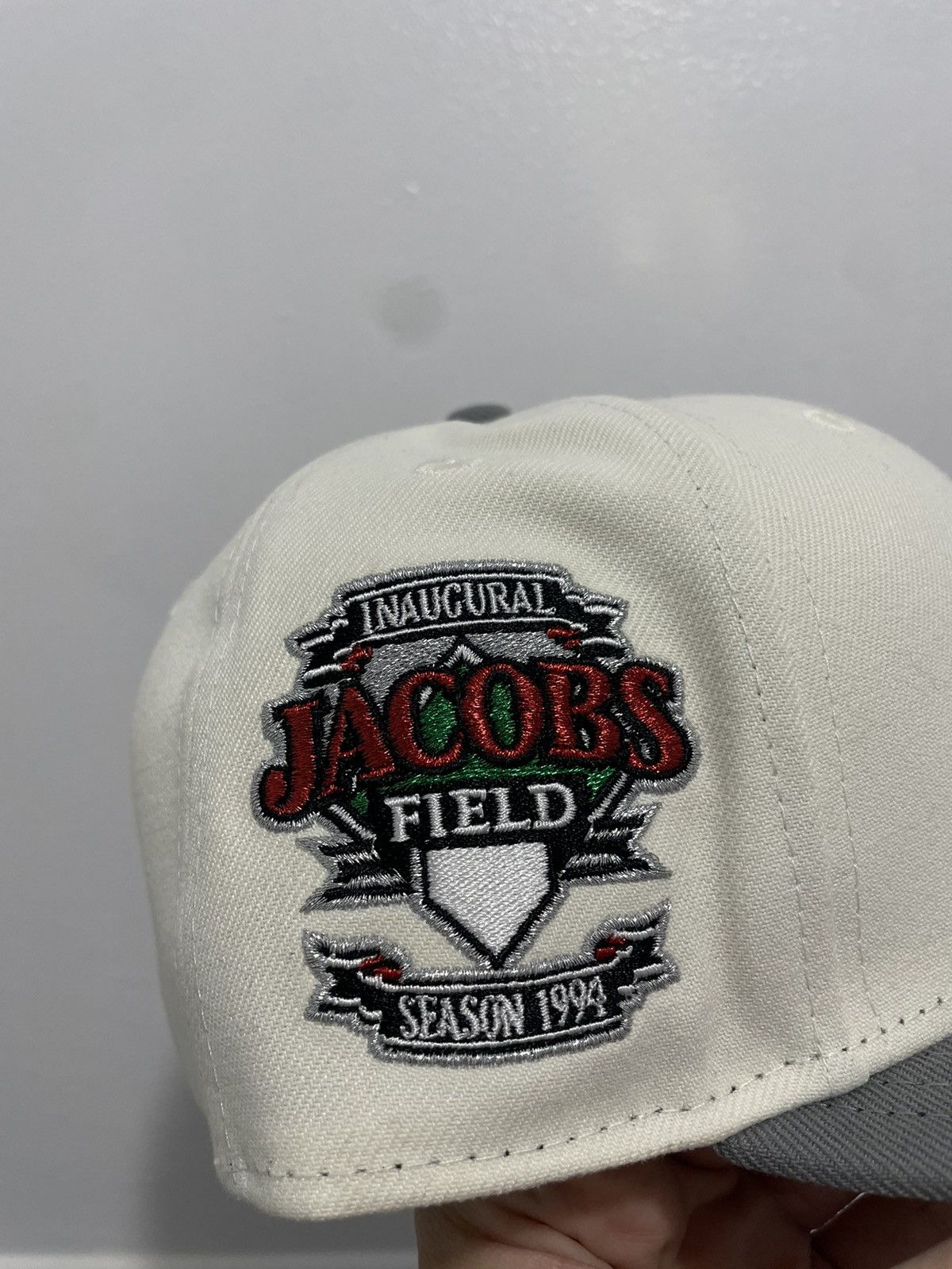 New Era Hat club Cleveland Indians jacobs field size 7 1/4 Size ONE SIZE - 5 Thumbnail