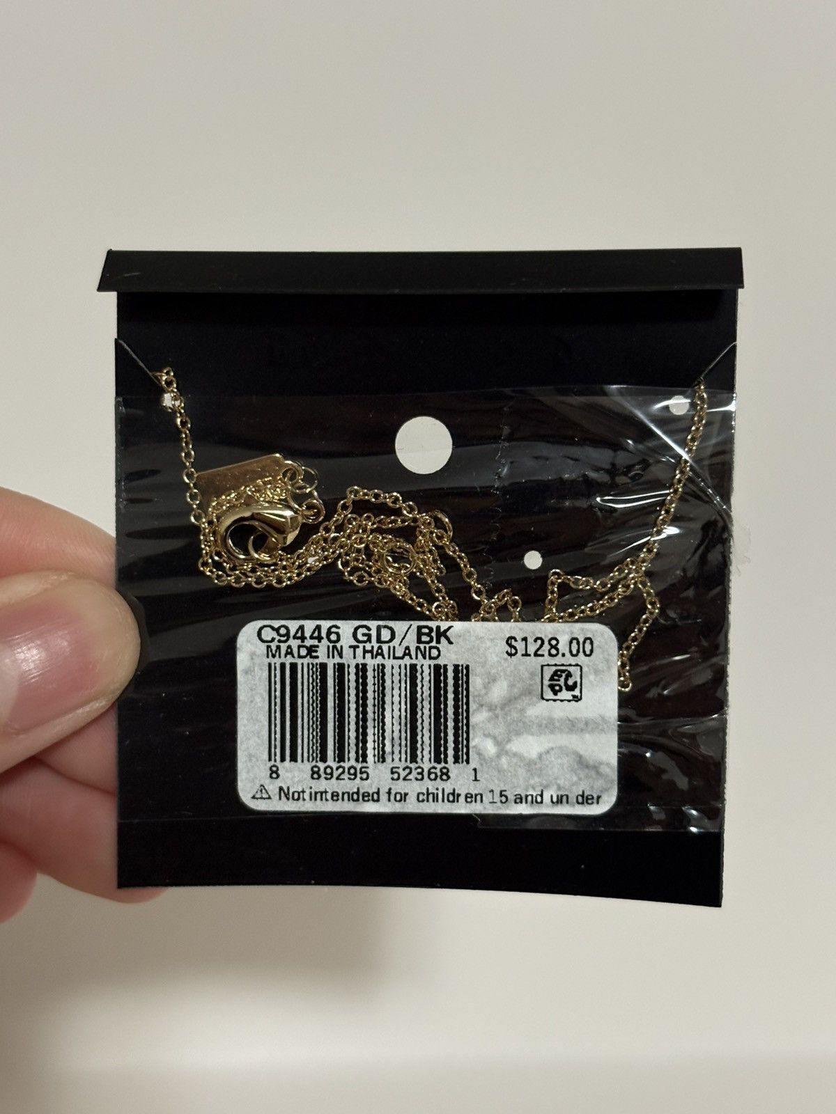 Coach Gold Coach "C" Necklace Size ONE SIZE - 4 Thumbnail