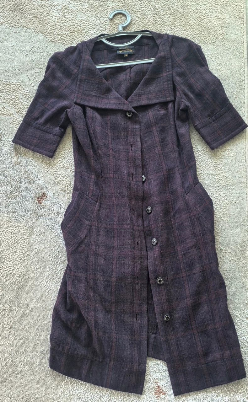 Vivienne Westwood Vivienne Westwood Purple retro dress Size S / US 4 / IT 40 - 2 Thumbnail