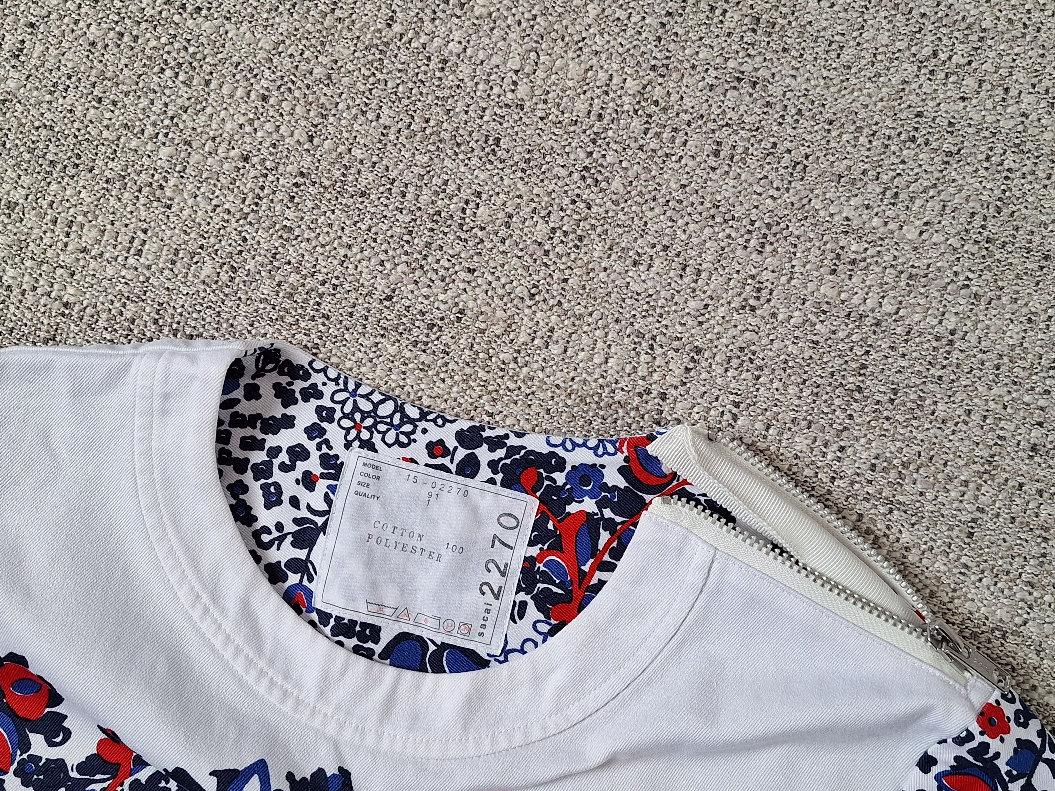 Sacai SACAI / Sleeve T-Shirt Cut And Sew Size S / US 4 / IT 40 - 3 Thumbnail