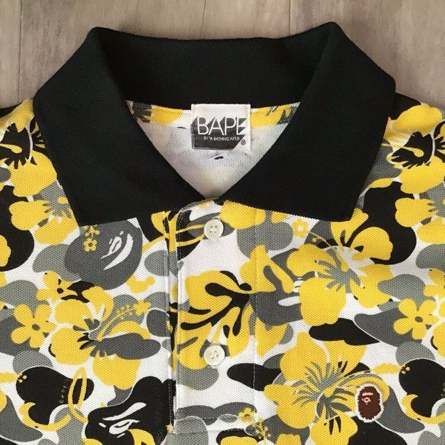 Bape × Nigo BAPE Aloha camo polo shirt a bathing ape NIGO Size US S / EU 44-46 / 1 - 4 Thumbnail