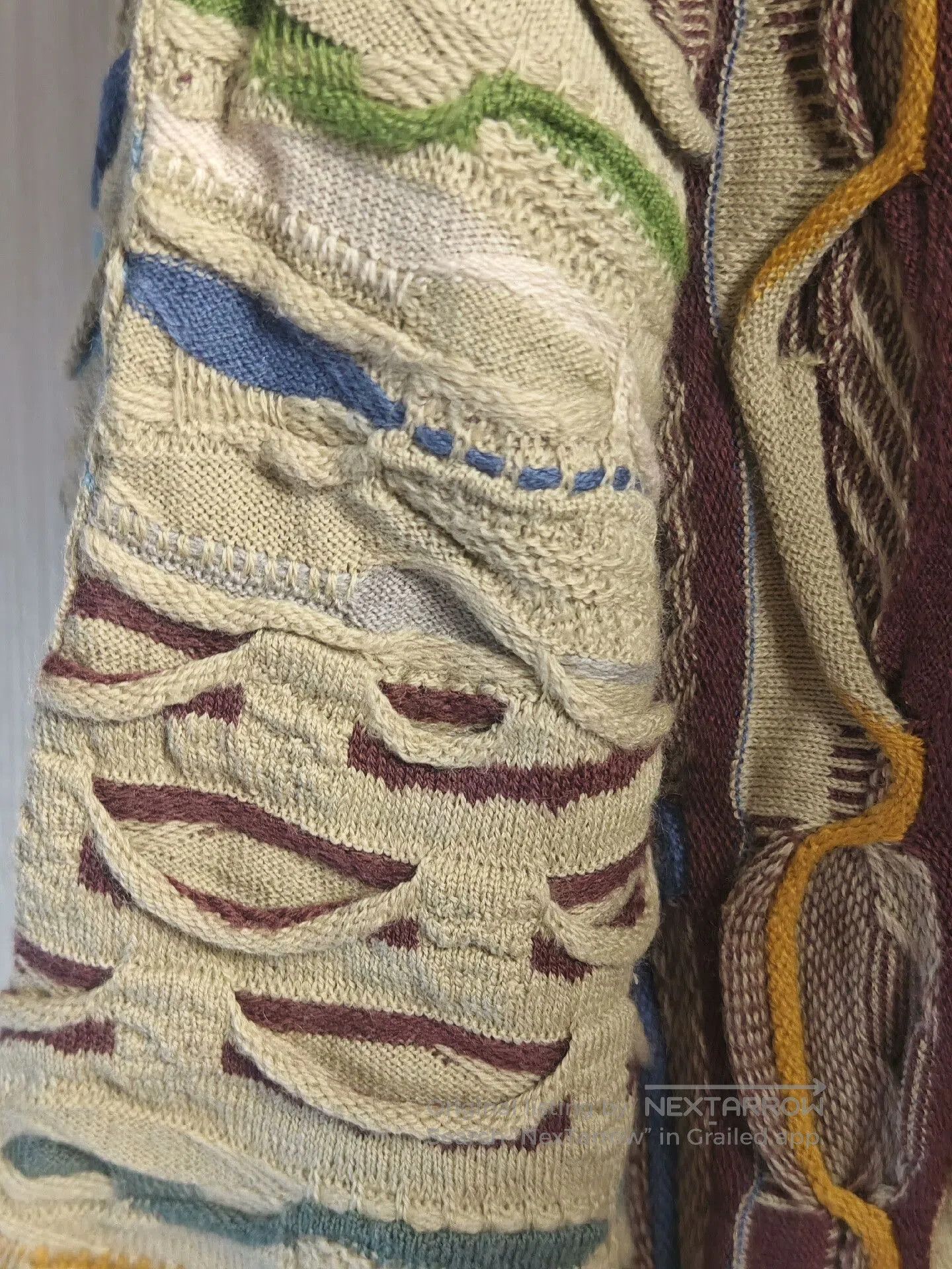 Vintage Vintage Coogi Bitter Melon Pattern Sweater. Size US M / EU 48-50 / 2 - 5 Thumbnail