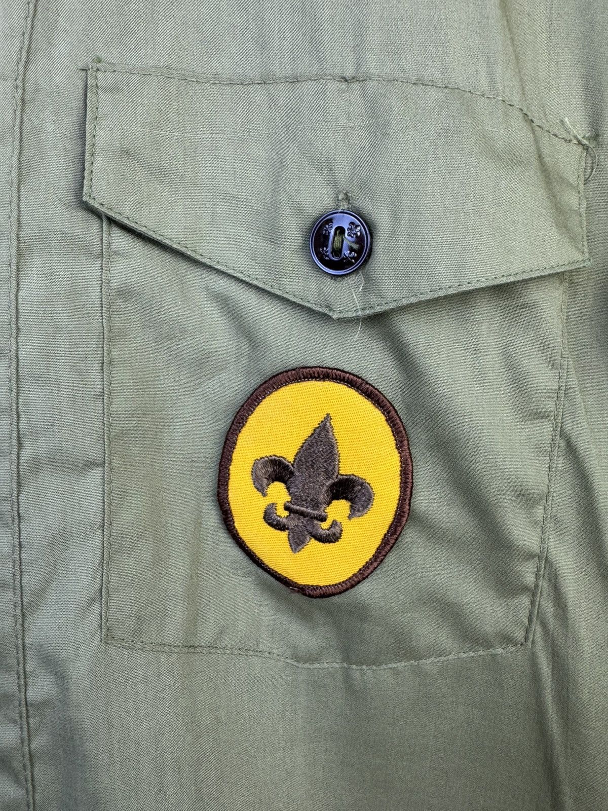 Vintage vintage Boy Scouts of America (BSA) uniform shirt Size US L / EU 52-54 / 3 - 5 Thumbnail