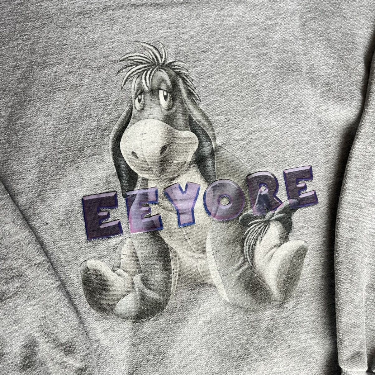 Disney Vintage 1990s Disney Eeyore Winnie the Pooh Graphic Crewneck Size US S / EU 44-46 / 1 - 3 Thumbnail